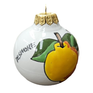 Palla di Natale Limone Folk Palla di Natale Limone Folk
